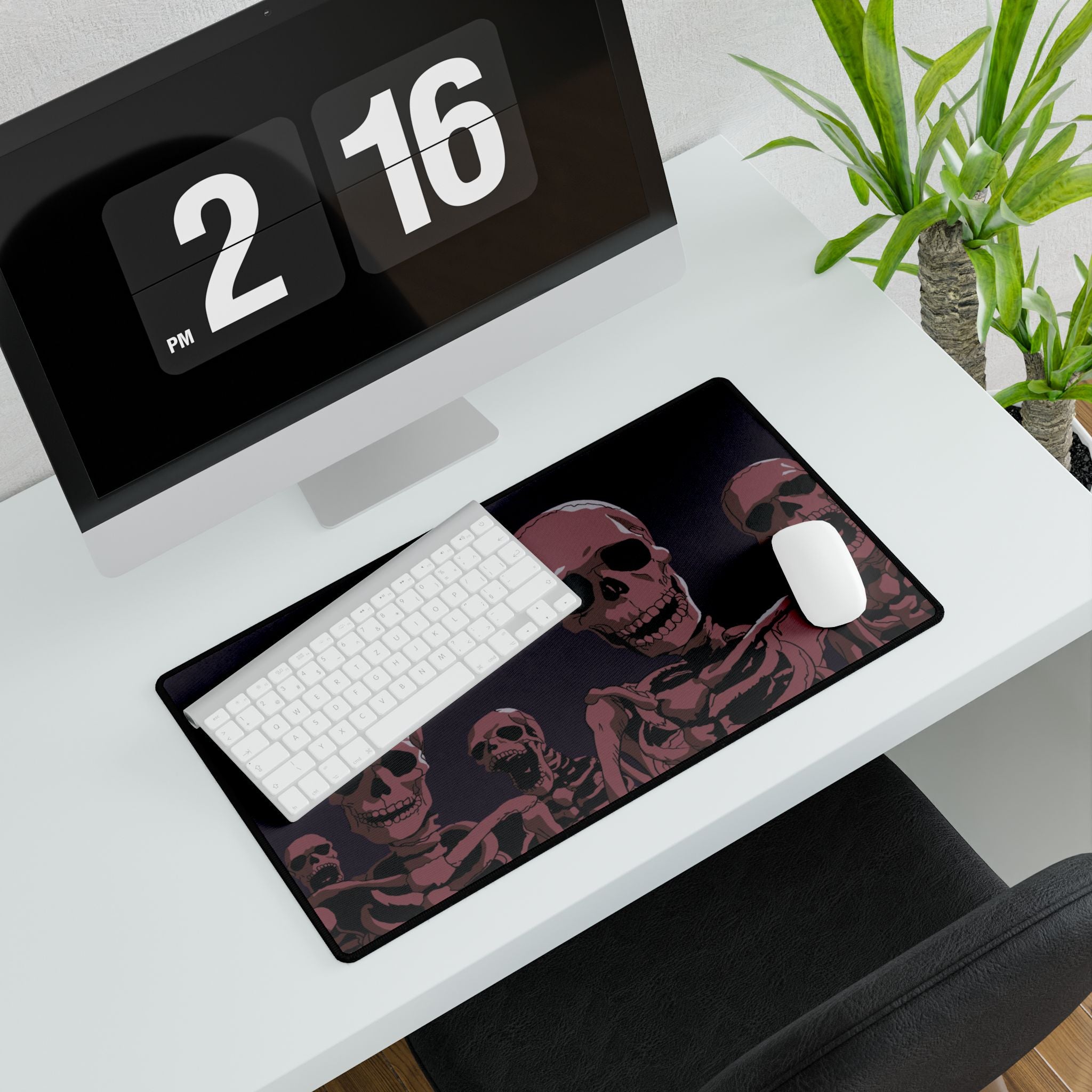 Berserk Eclipse Skeleton Desk Mat | XL Anime Gaming Mouse Pad, Non-Slip