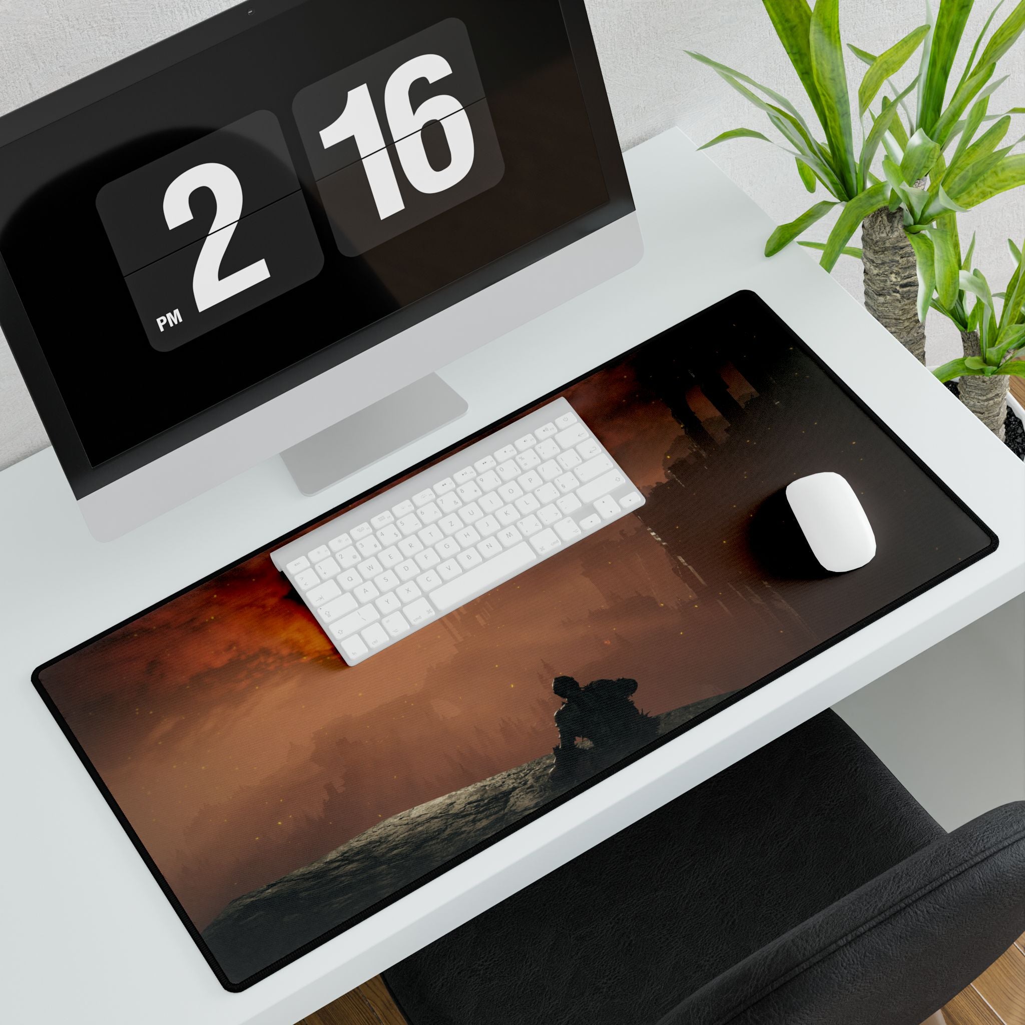 Elden Ring Landscape Desk Mat | XL Gaming Desk Pad, Gamer Gift