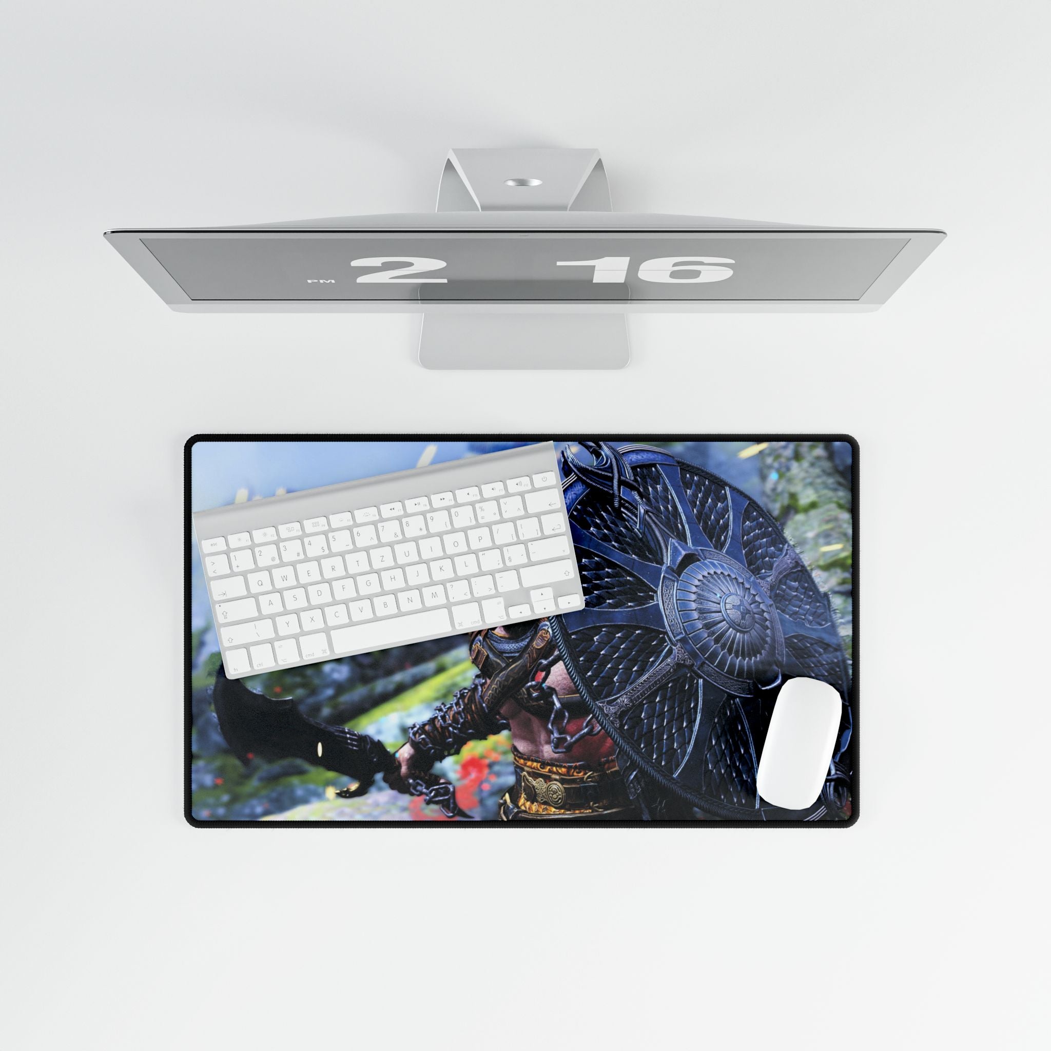 Kratos God of War Ragnarok Desk Mat | XL Gaming Mouse Pad, Gamer Gift