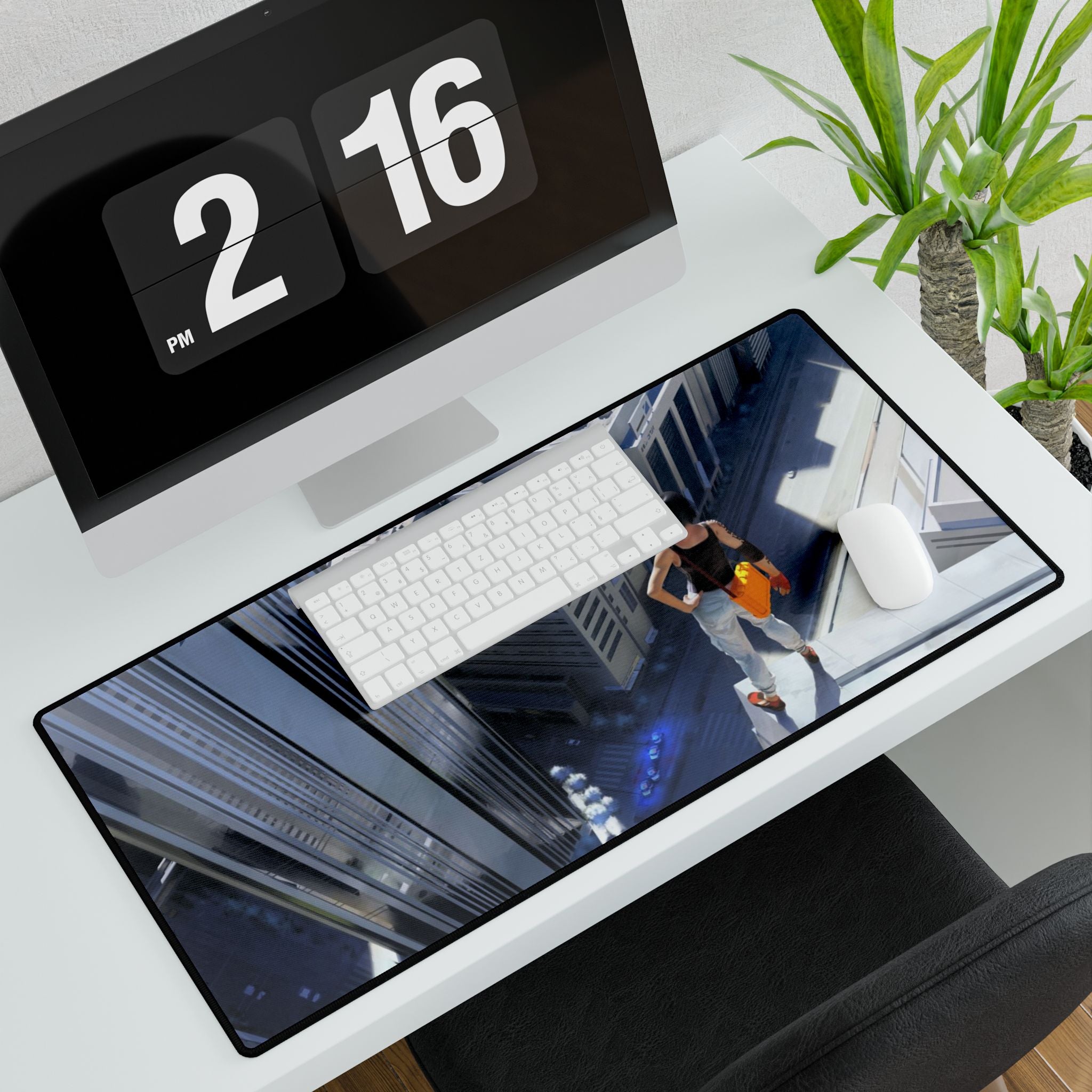 Mirror's Edge Desk Mat | Gaming Mouse Pad for Modern Office & PC Setup