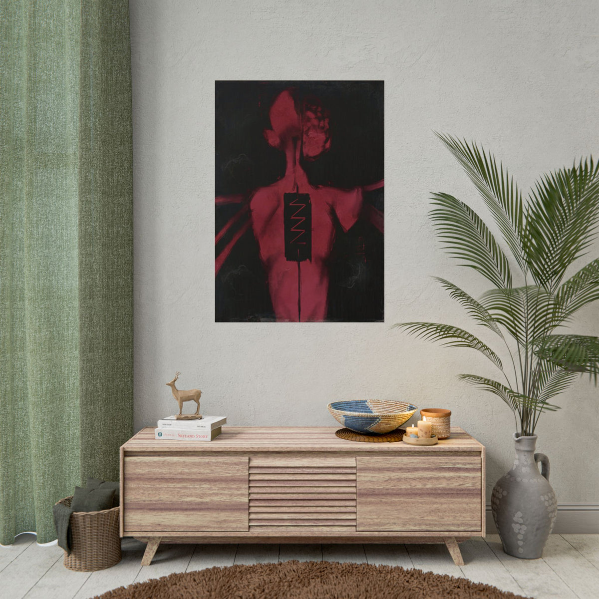 Disco Elysium Electrochemistry Rolled Poster | Electrochemistry Skill Poster | Revachol Gaming Decor | RPG Inspired Wall Art