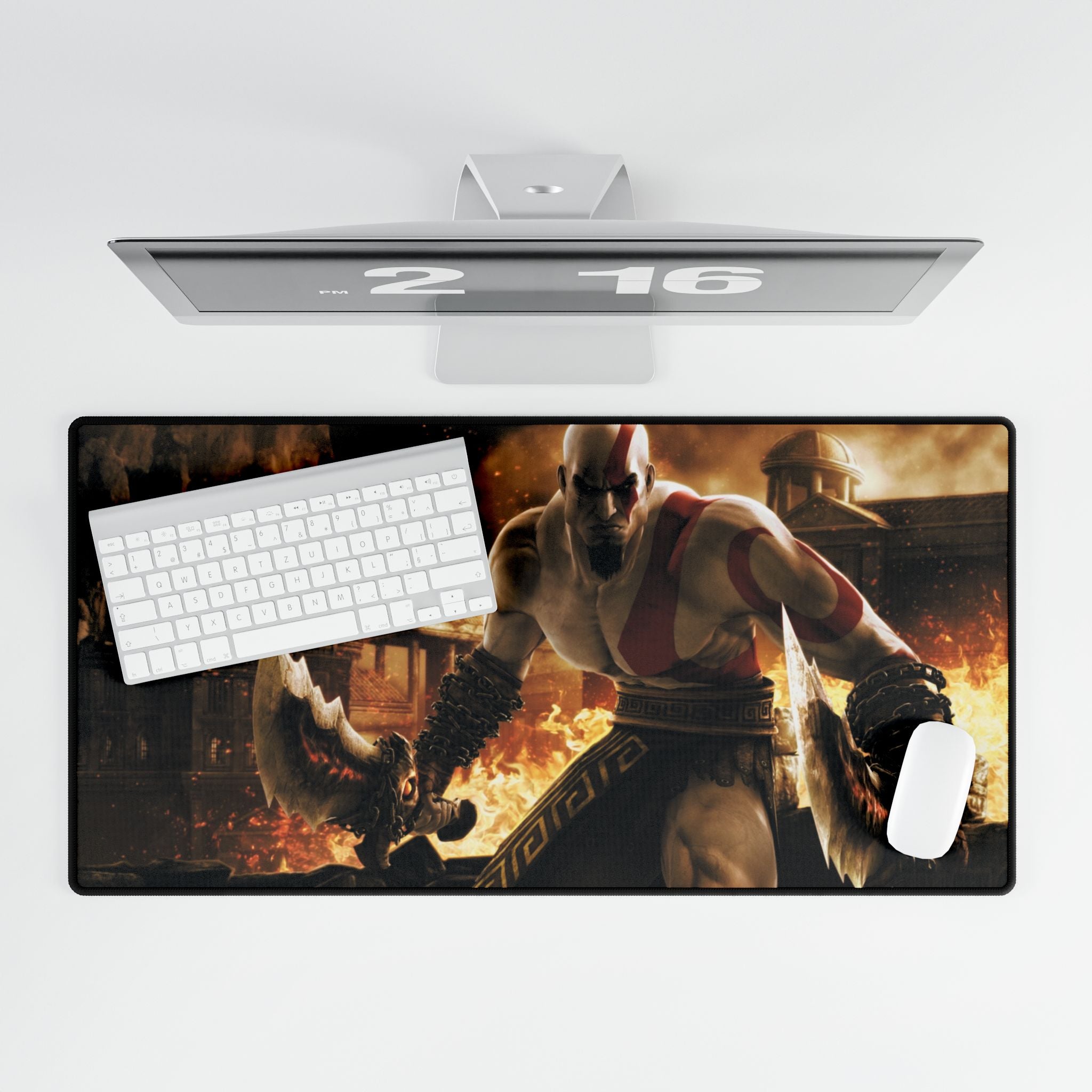 Kratos, God Of War Mousepad - High-Quality, Non-Slip, Gaming Mat