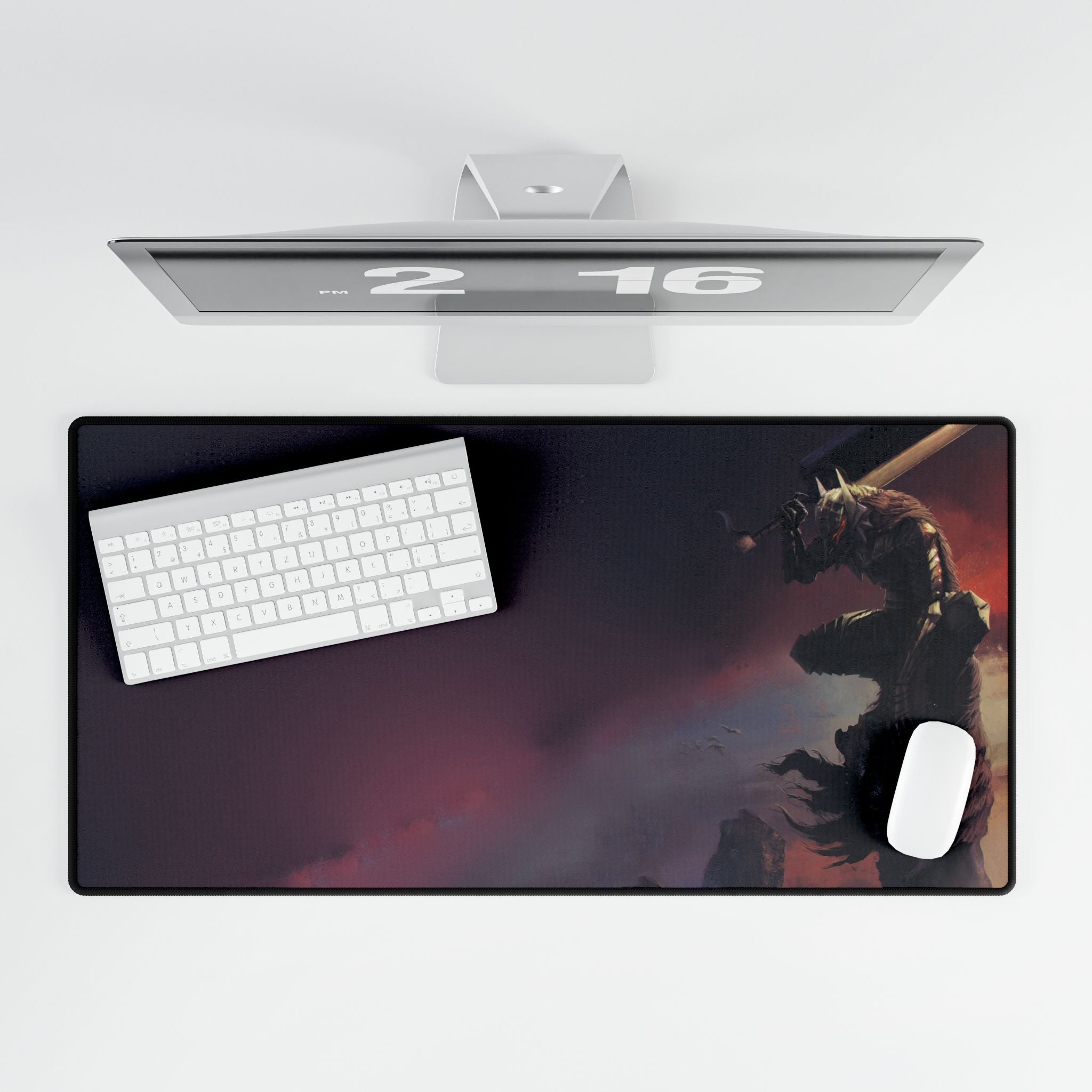 Berserk Guts Berserker Armor Desk Mat | XL Anime Gaming Mouse Pad, Non-Slip
