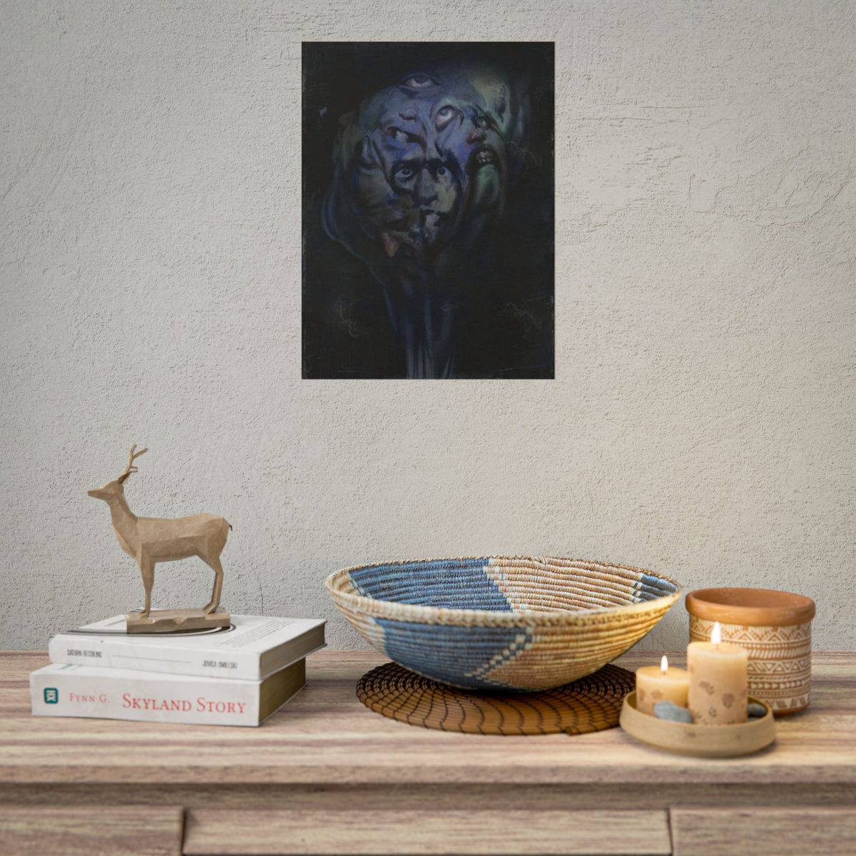 Disco Elysium Drama Rolled Poster | Drama Skill Poster | Revachol Gaming Decor | RPG Inspired Wall Art