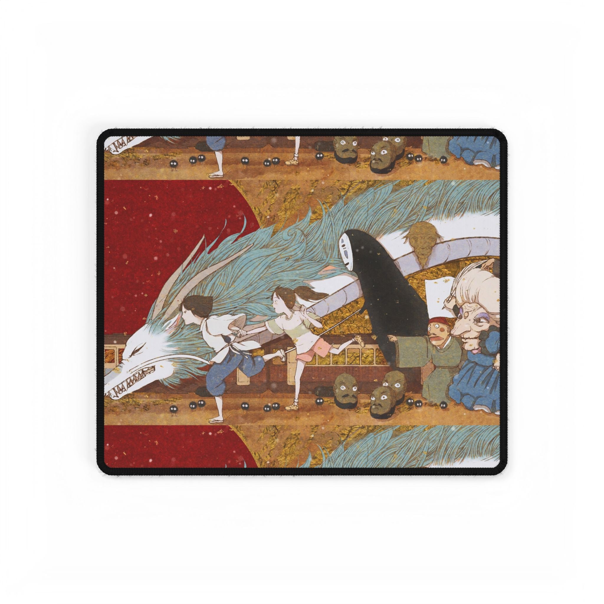Spirited Away Anime Desk Mat | XL Gaming Mouse Pad, Studio Ghibli Home Office Decor