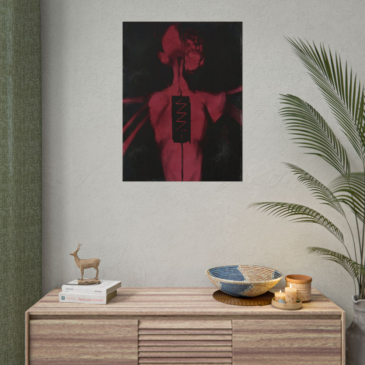 Disco Elysium Electrochemistry Rolled Poster | Electrochemistry Skill Poster | Revachol Gaming Decor | RPG Inspired Wall Art