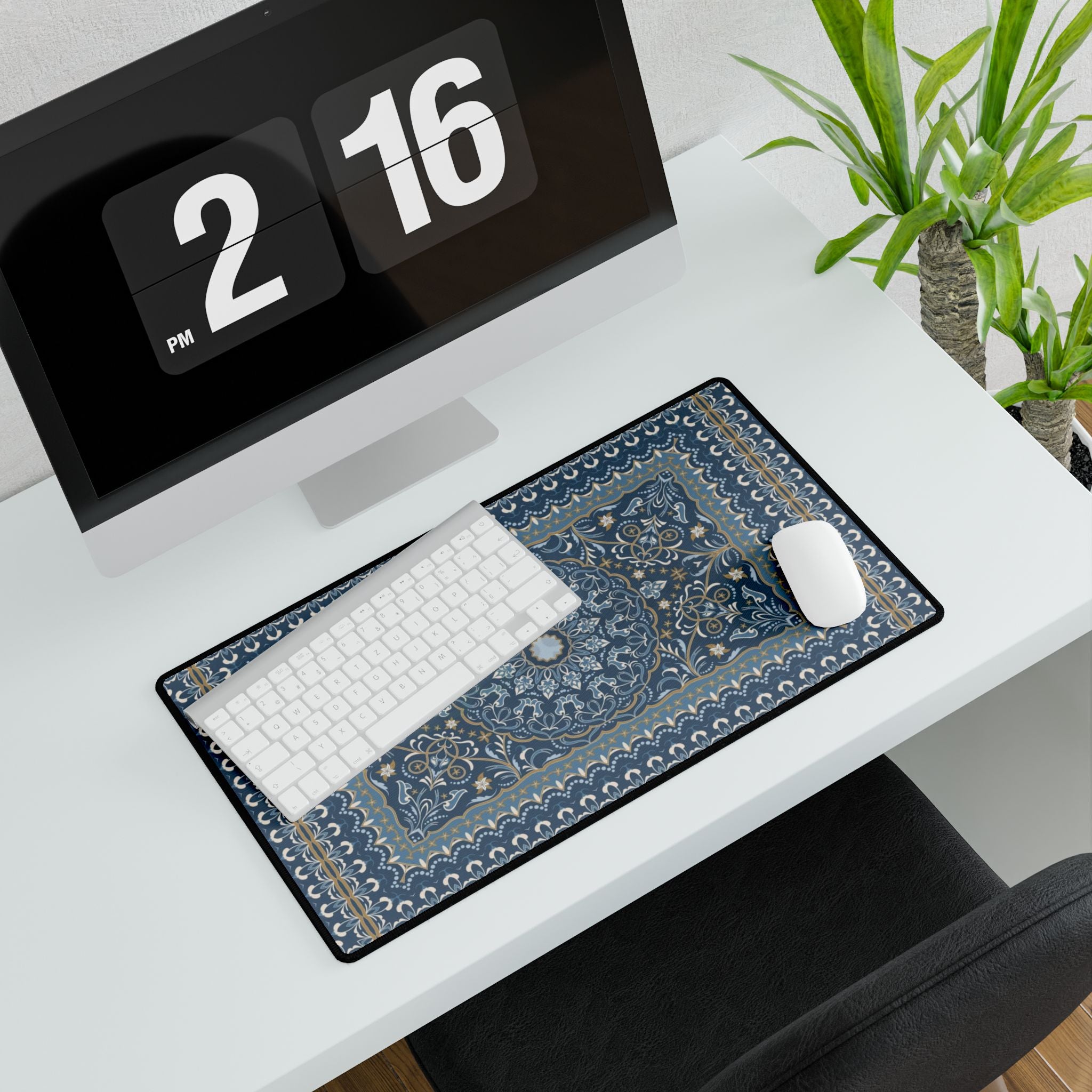 Persian Rug Desk Mat | Scratch & Stain Resistant Gaming & Office Mouse Pad