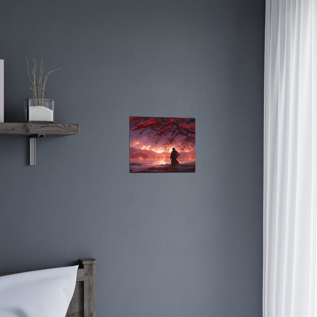 Reflections of a Fiery Sunset | Fine Art Matte & Photo Paper Wall Print