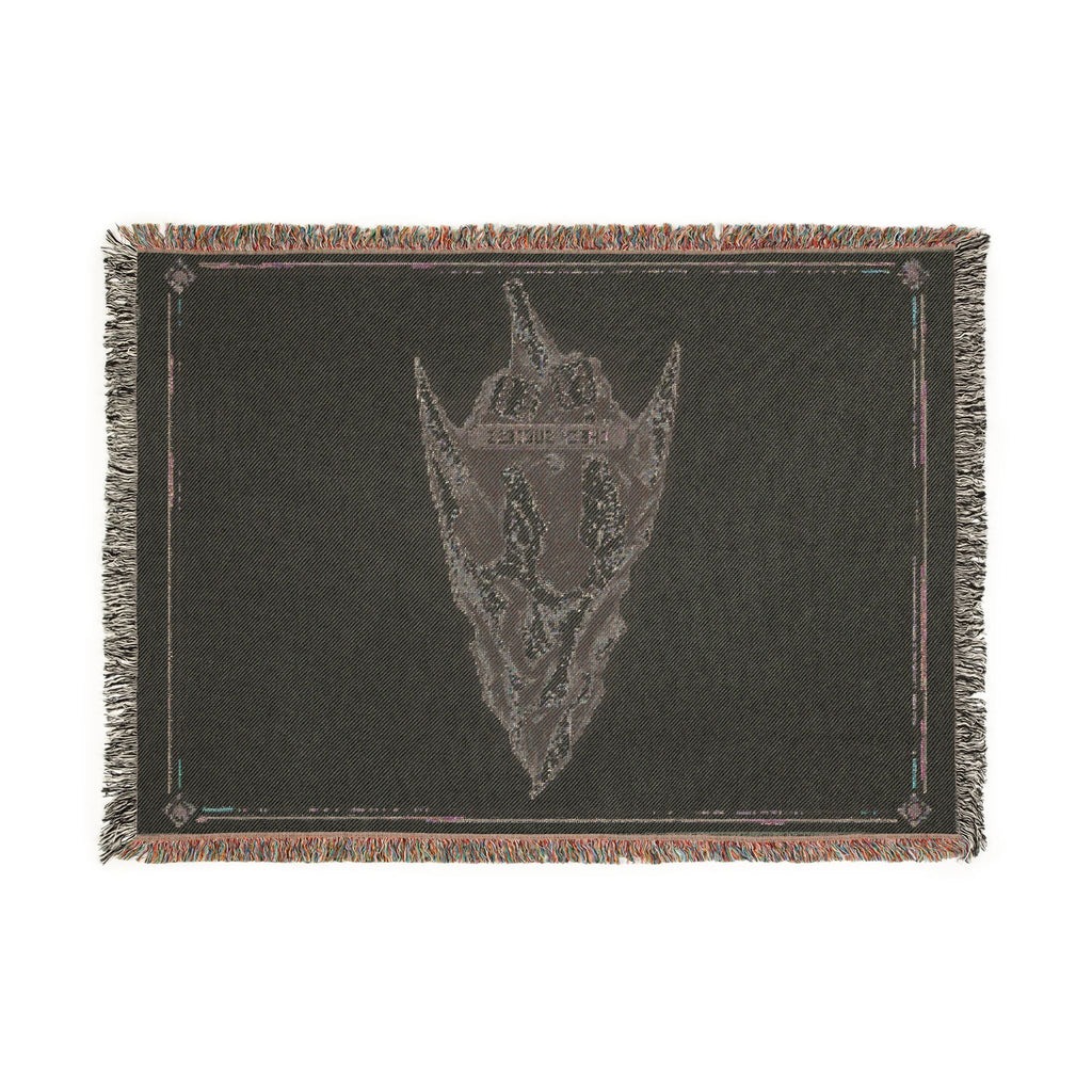 Disco Skull Volition Woven Blanket | Gothic Dark Skull Throw