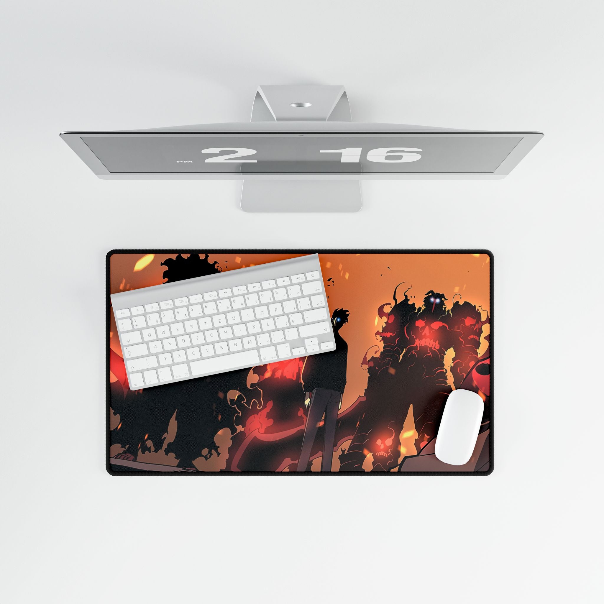 Solo Leveling Anime Desk Mat | XL Non-Slip Gaming Mouse Pad, Gamer Gift