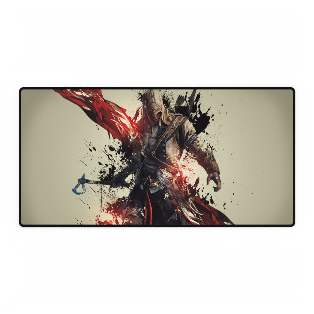 Assasin's Creed 3 Connor - Gamer Desk Mat, Modern Decor, Unique Gift for Gamers, Desk Accessories