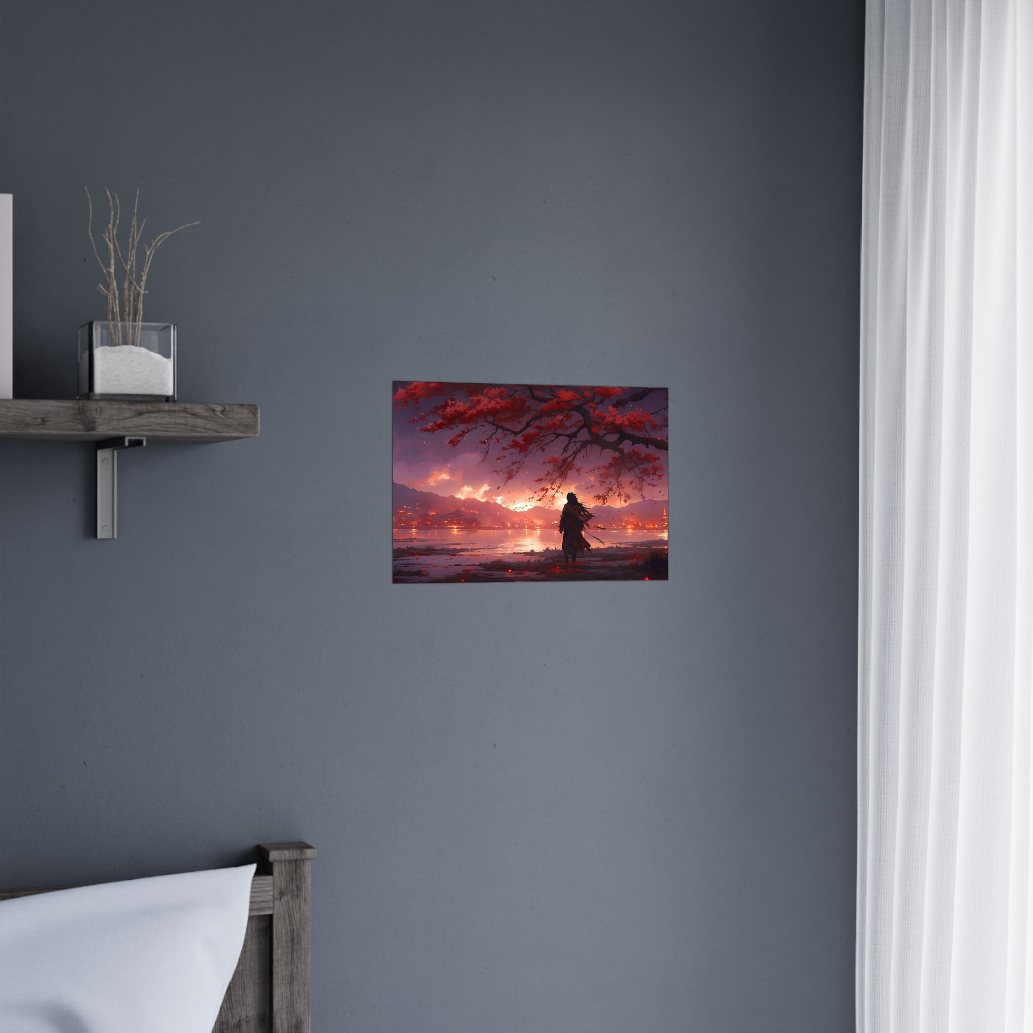 Reflections of a Fiery Sunset | Fine Art Matte & Photo Paper Wall Print