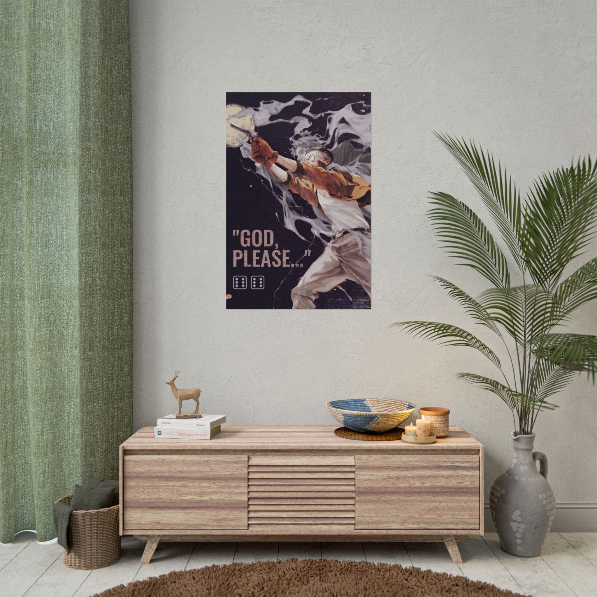 Disco Elysium Video Game Poster | Fine Art Giclée Print, Multiple Sizes & Finishes