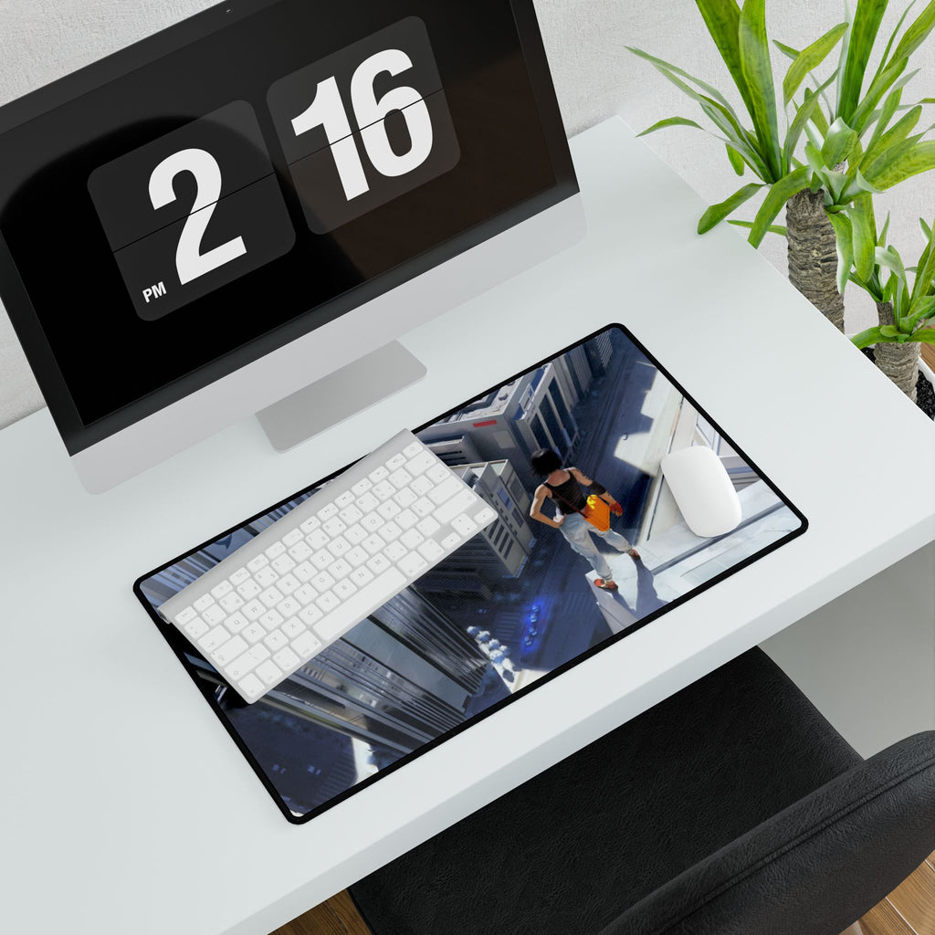 Mirror's Edge Desk Mat | Gaming Mouse Pad for Modern Office & PC Setup