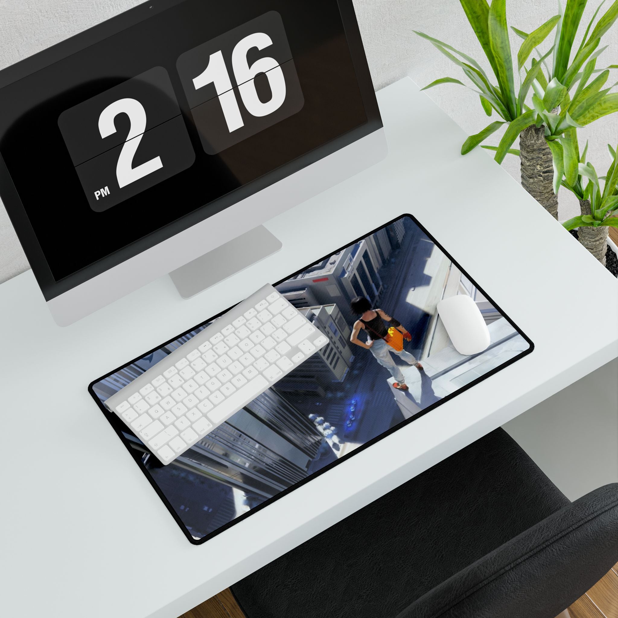Mirror's Edge Desk Mat | Gaming Mouse Pad for Modern Office & PC Setup