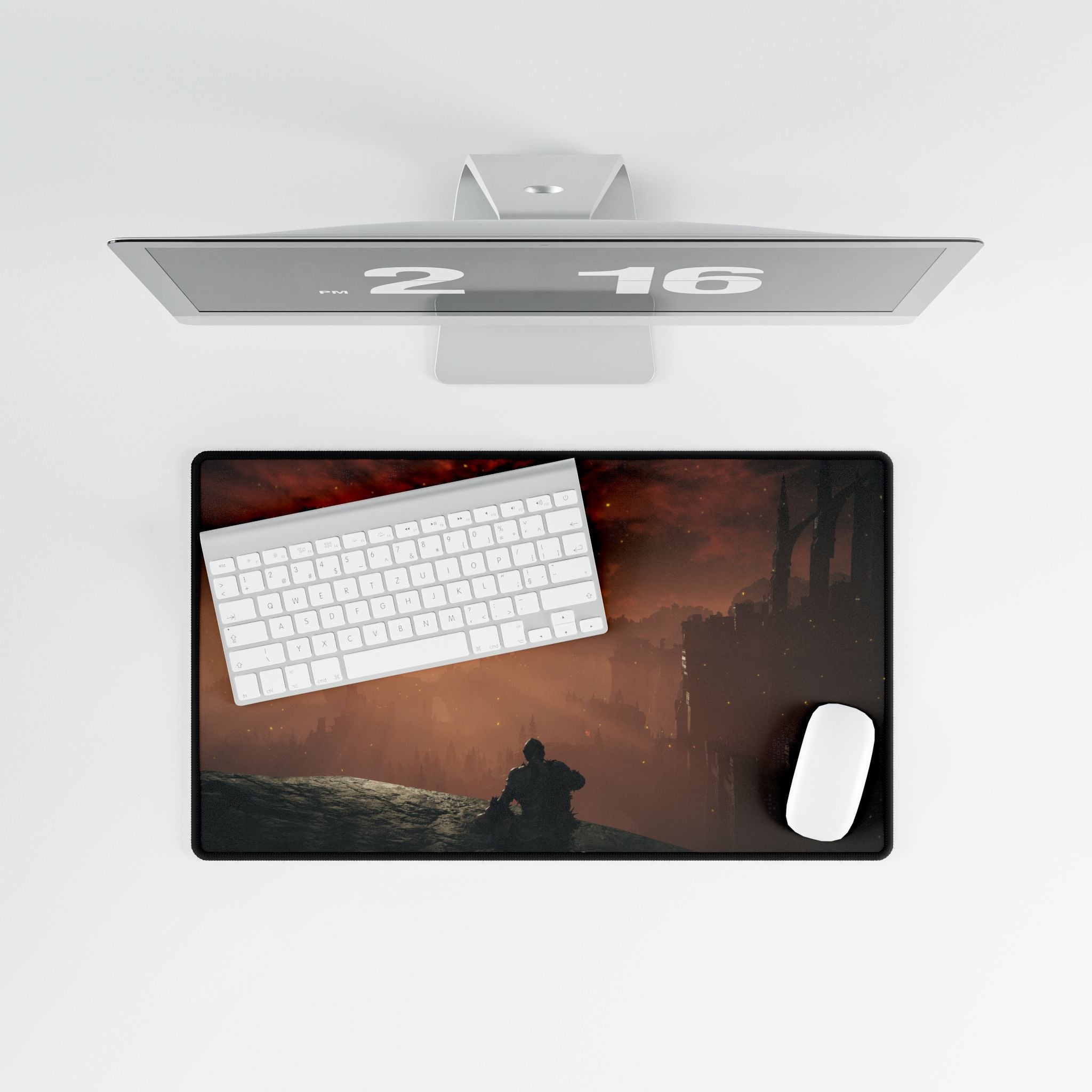 Elden Ring Landscape Desk Mat | XL Gaming Desk Pad, Gamer Gift