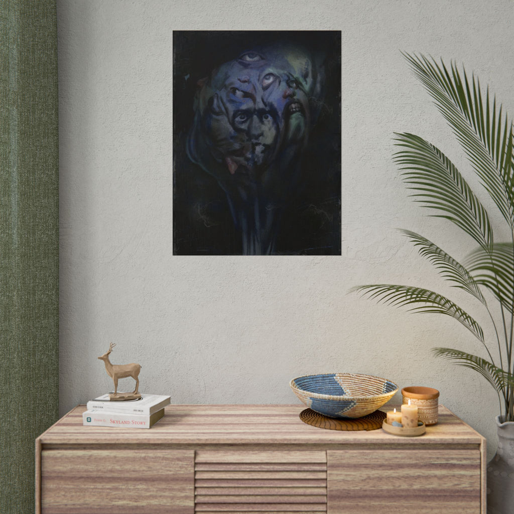 Disco Elysium Drama Rolled Poster | Drama Skill Poster | Revachol Gaming Decor | RPG Inspired Wall Art