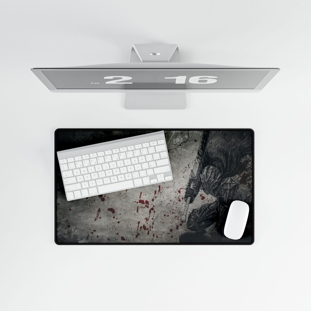 Berserk Title, Guts Armor, Anime Mousepad - High-Quality, Non-Slip, Anime Gaming Mat