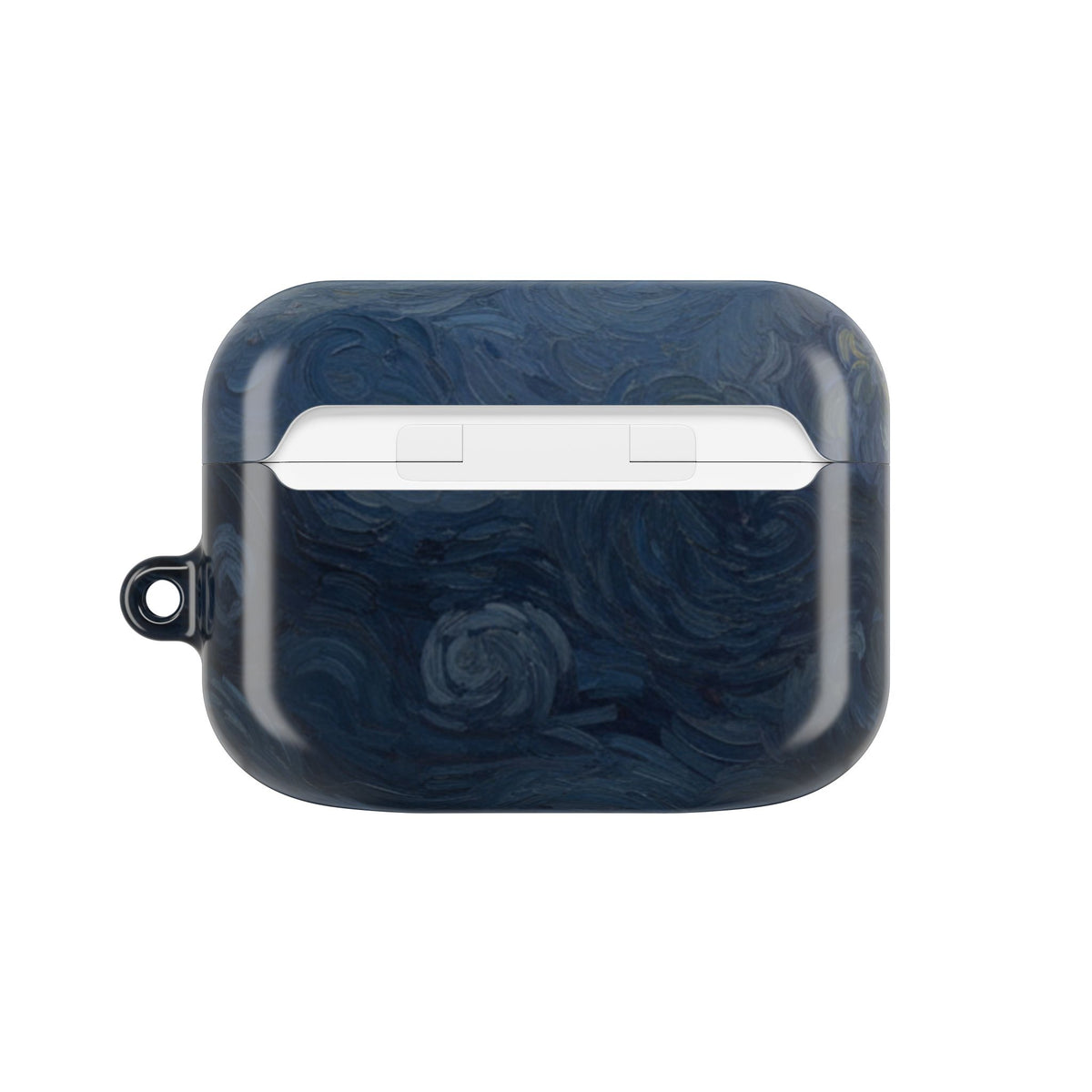 Bat Signal Starry Night AirPods Case, Dark Hero Earbud Cover, Gothic Superhero Inspired AirPod Pro Case, Glossy Full Wrap Gift