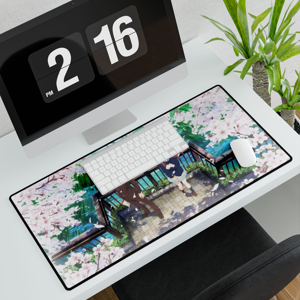 A Silent Voice Shouya & Shouko Desk Mat | XL Anime Gaming Mouse Pad, Non-Slip