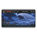 Legiana Pixel Art Mousepad, Coral Highlands Gaming Desk Mat, Monster Hunter Inspired 8 Bit Neoprene Mouse Pad, Fantasy Dragon Desk Mat