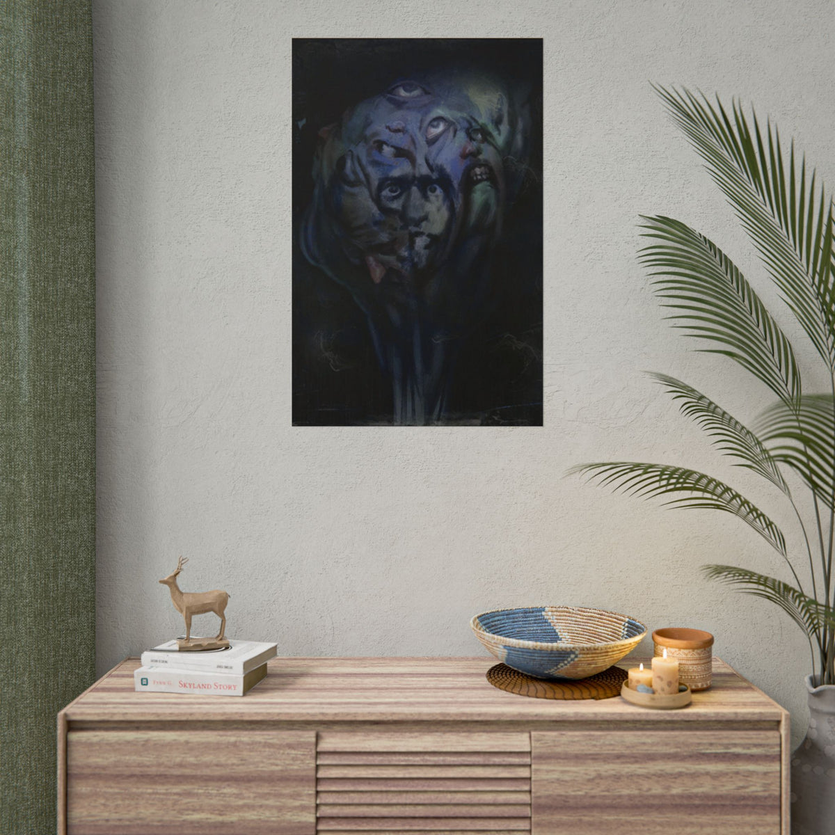 Disco Elysium Drama Rolled Poster | Drama Skill Poster | Revachol Gaming Decor | RPG Inspired Wall Art