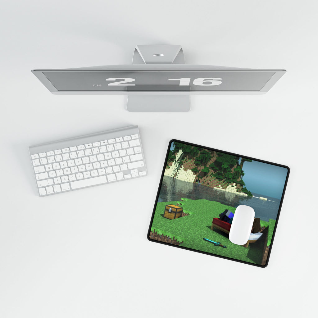 Minecraft Steve Resting Desk Mat | XL Gaming Mouse Pad, Unique Gamer Gift