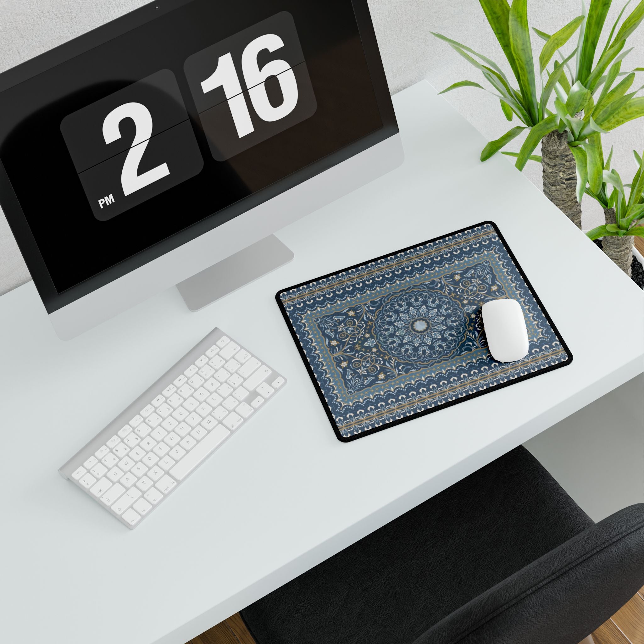 Persian Rug Desk Mat | Scratch & Stain Resistant Gaming & Office Mouse Pad