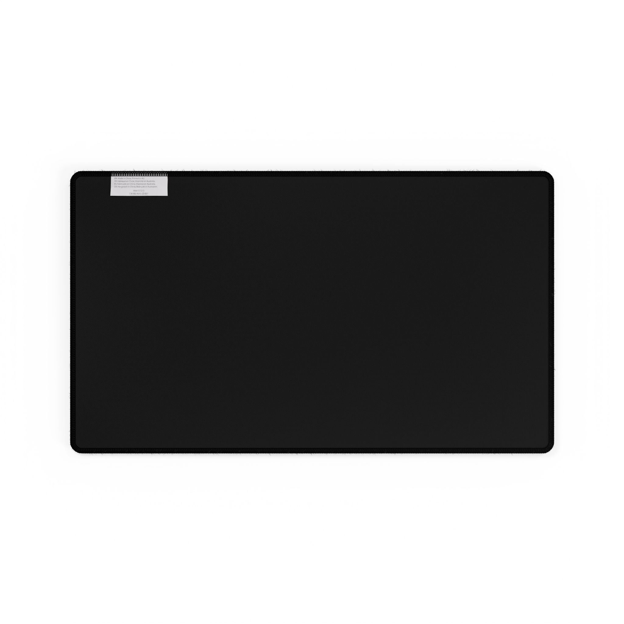 Samurai Silhouette Desk Mat | Mountain Mist Anime Landscape Mousepad