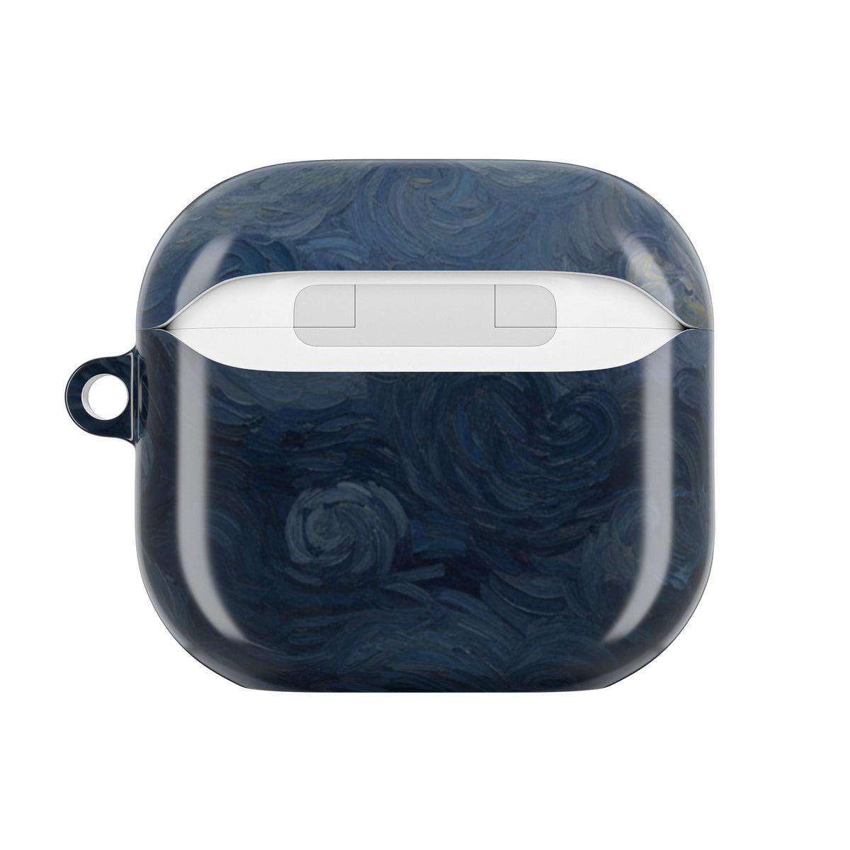 Bat Signal Starry Night AirPods Case, Dark Hero Earbud Cover, Gothic Superhero Inspired AirPod Pro Case, Glossy Full Wrap Gift