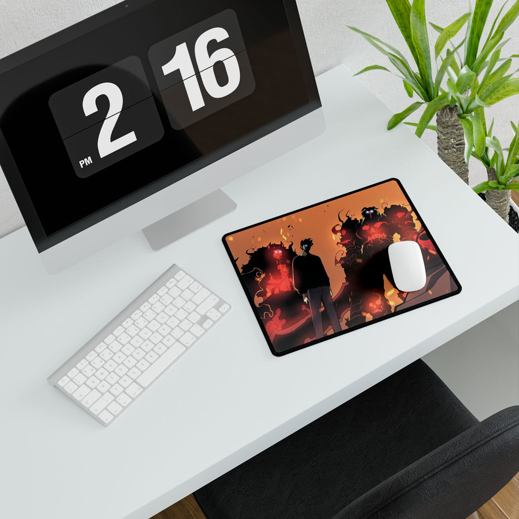 Solo Leveling Anime Desk Mat | XL Non-Slip Gaming Mouse Pad, Gamer Gift