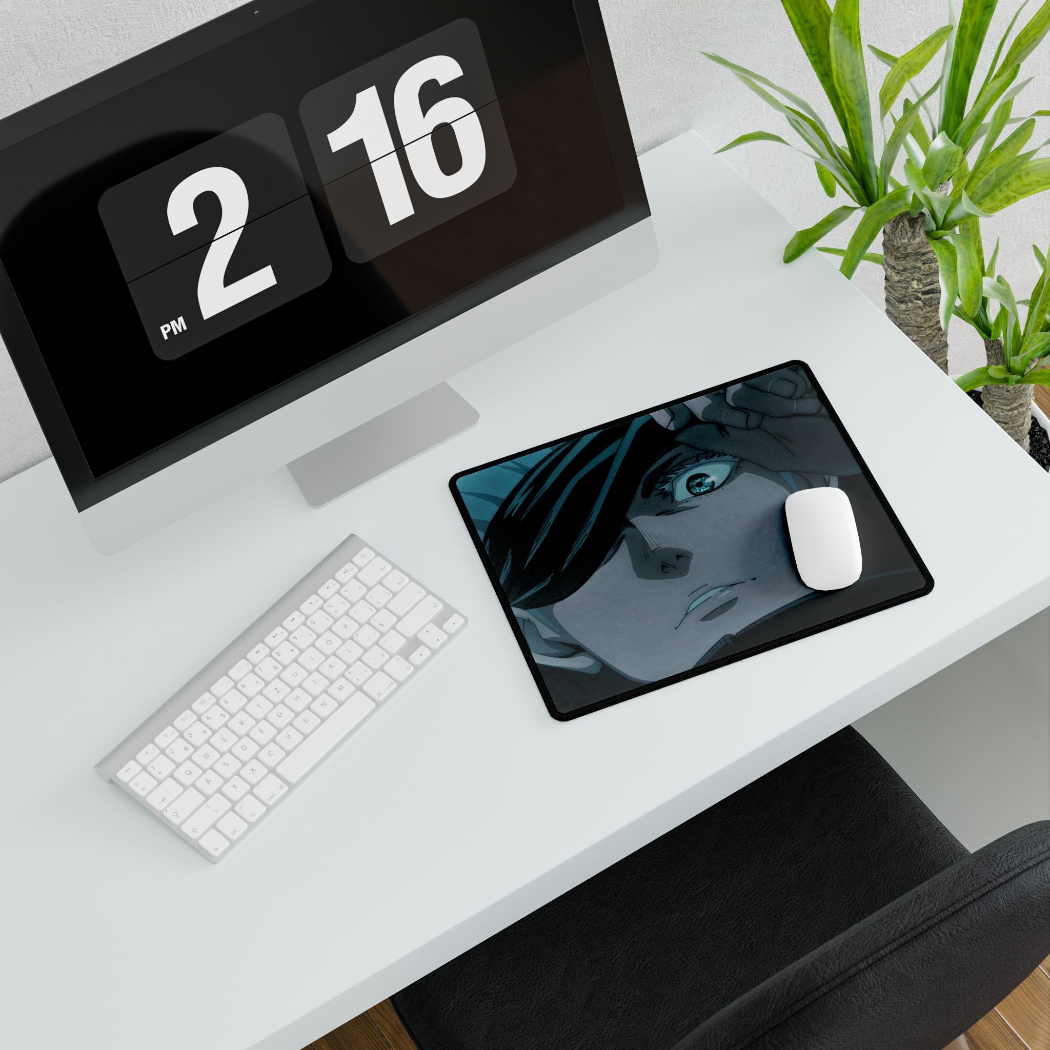 Jujutsu Kaisen Satoru Gojo Desk Mat | XL Anime Gaming Mouse Pad, Non-Slip