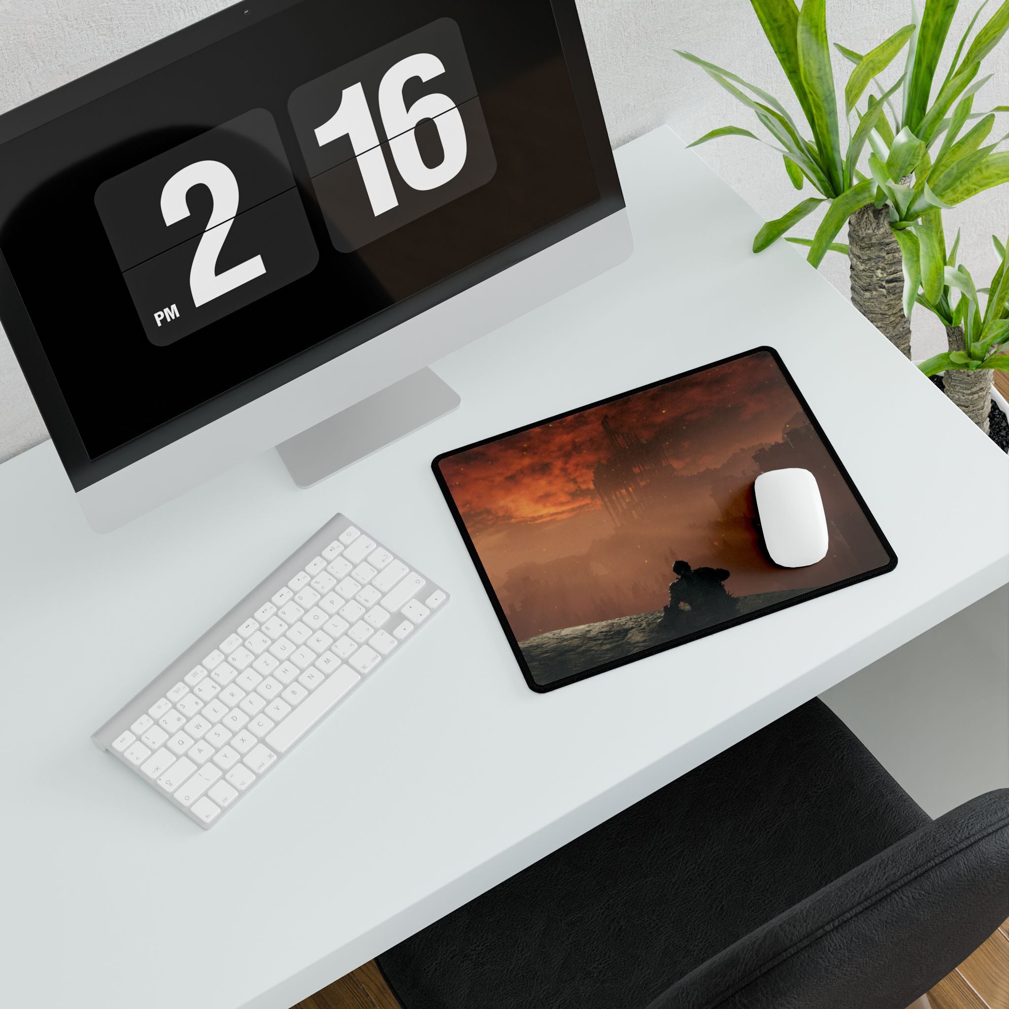 Elden Ring Landscape Desk Mat | XL Gaming Desk Pad, Gamer Gift