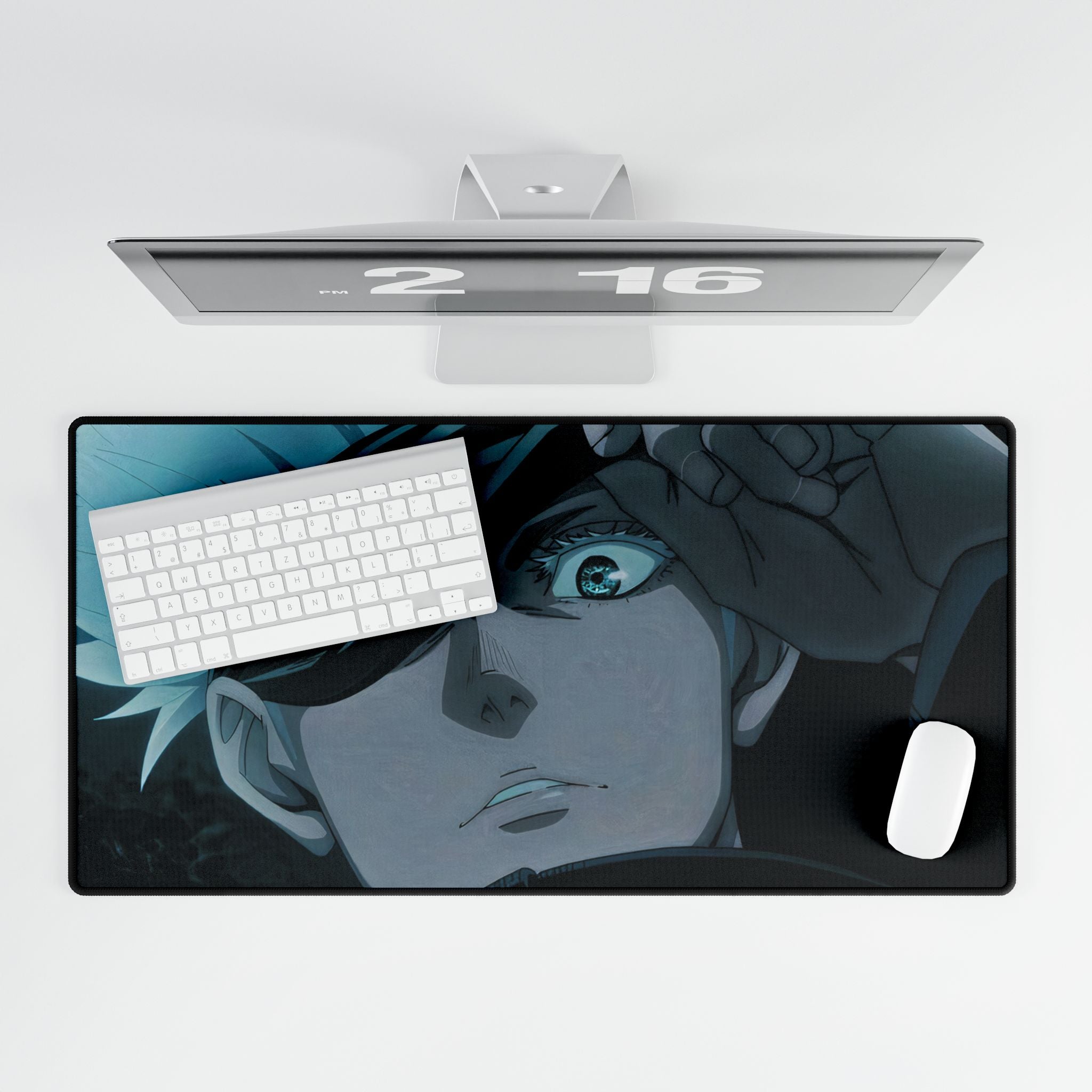 Jujutsu Kaisen Satoru Gojo Desk Mat | XL Anime Gaming Mouse Pad, Non-Slip