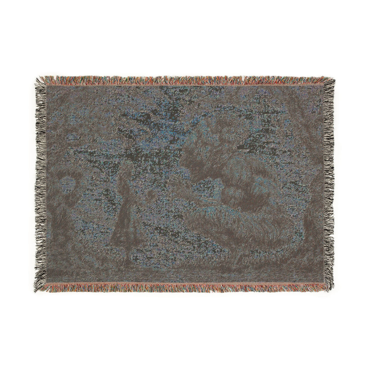 Attack on Titan Woven Blanket, Titan Anime Throw Blanket, Vintage Anime Tapestry, AOT Room Decor, Japanese Anime Gift, Gaming Blanket