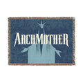 Deadlock Archmother Woven Blanket, 100% Cotton Throw with Fringe, Gothic Gaming Decor, Gamer Gift