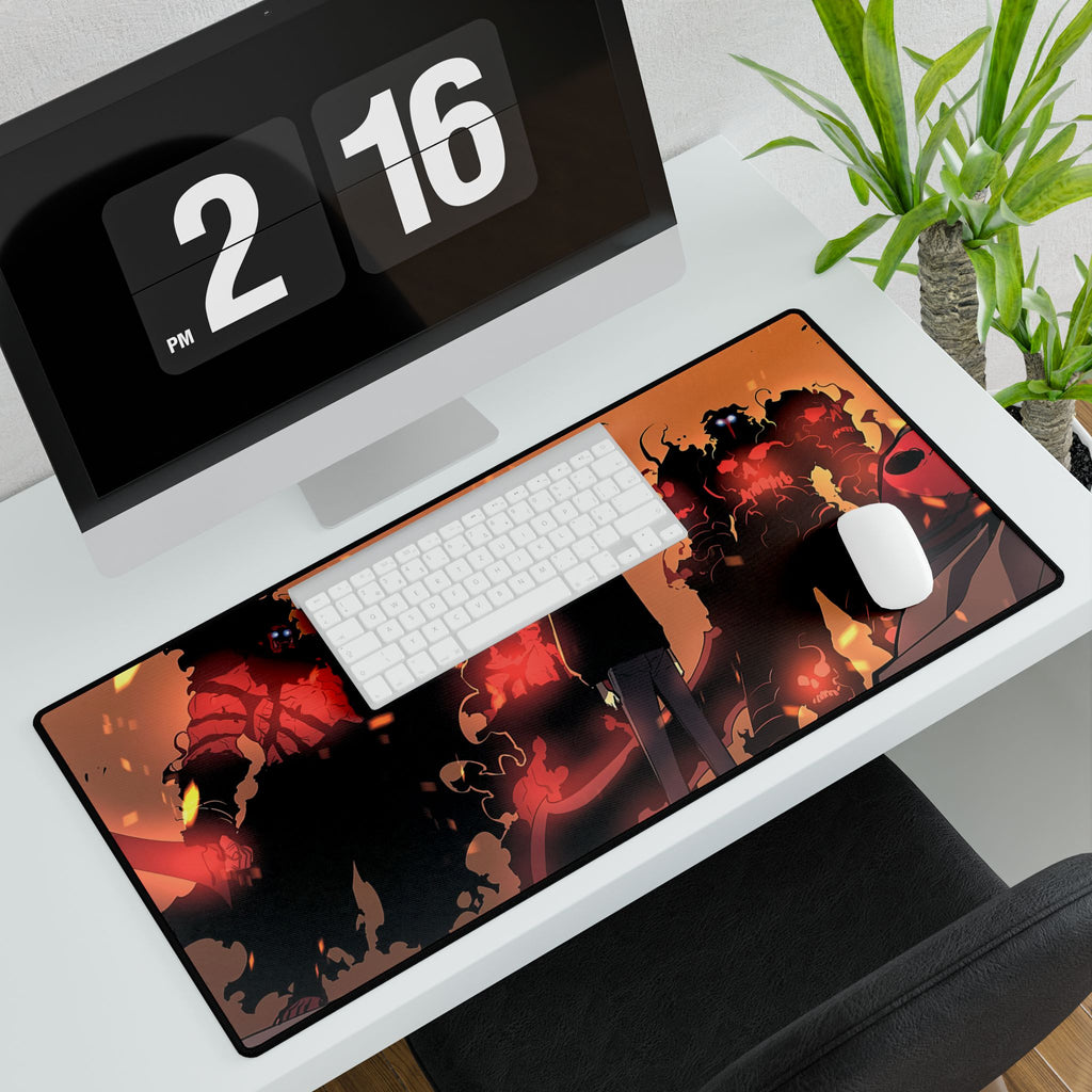 Solo Leveling Anime Desk Mat | XL Non-Slip Gaming Mouse Pad, Gamer Gift