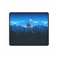 Firewatch Desk Mat — Blue Forest Scenic gaming Mouse Pad