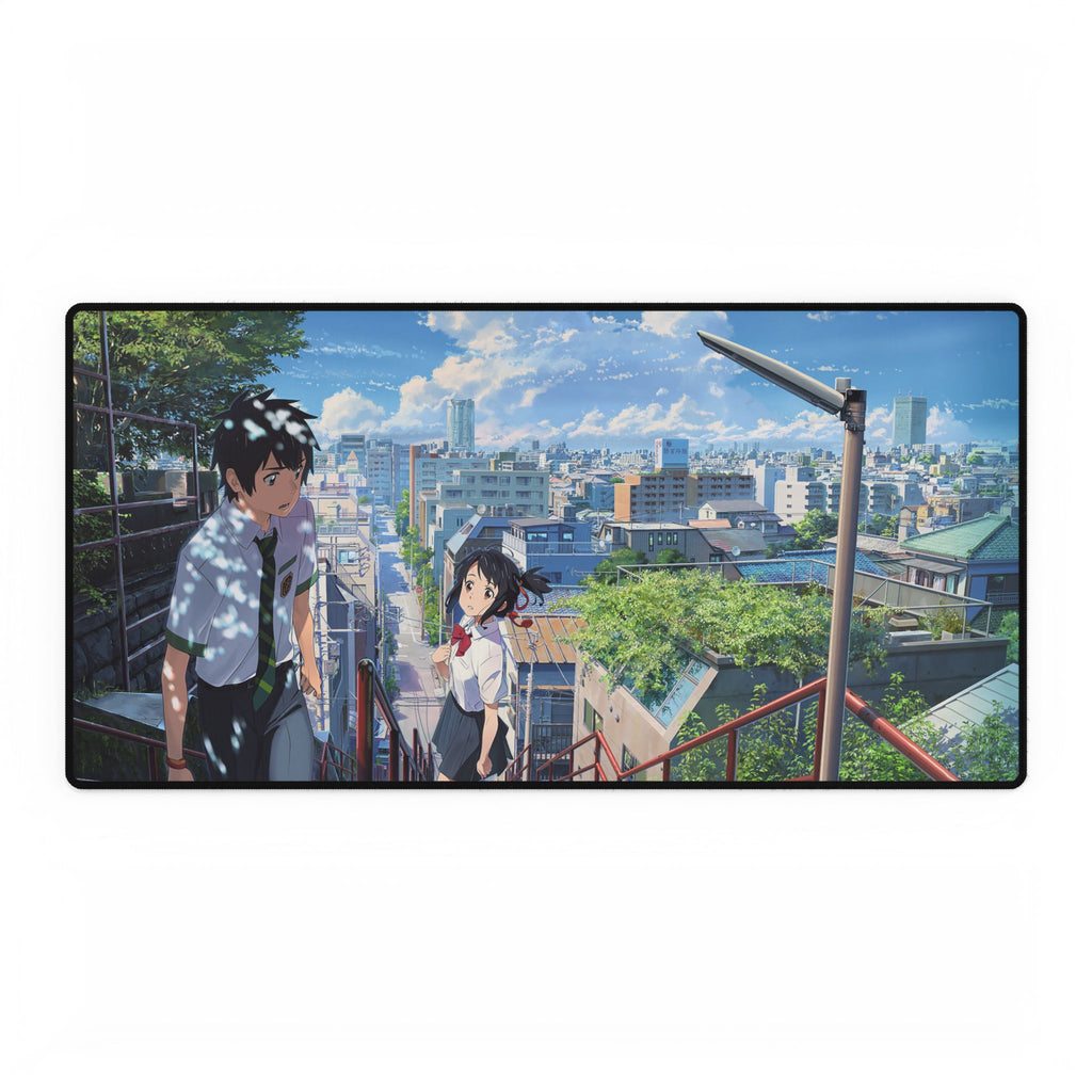 Your Name Taki & Mitsuha Desk Mat | XL Anime Gaming Mouse Pad, Non-Slip