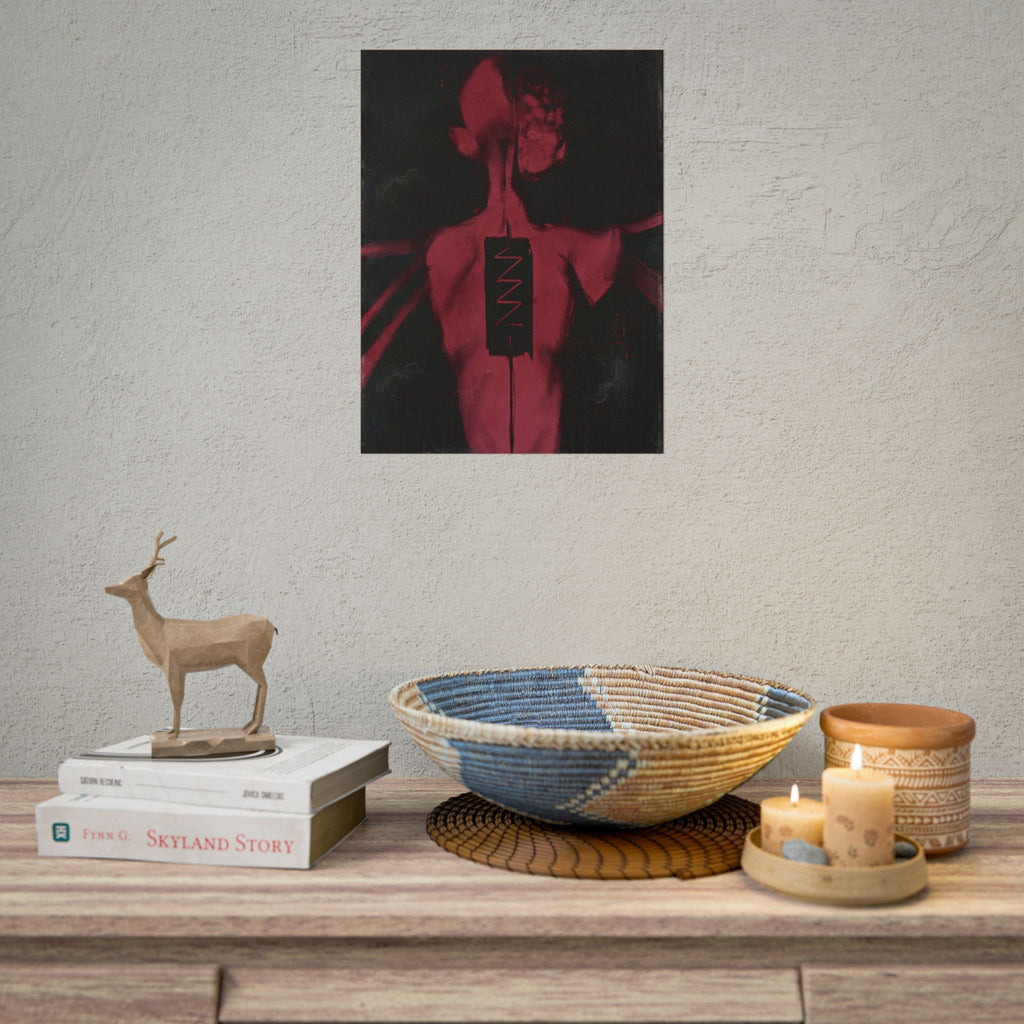 Disco Elysium Electrochemistry Rolled Poster | Electrochemistry Skill Poster | Revachol Gaming Decor | RPG Inspired Wall Art