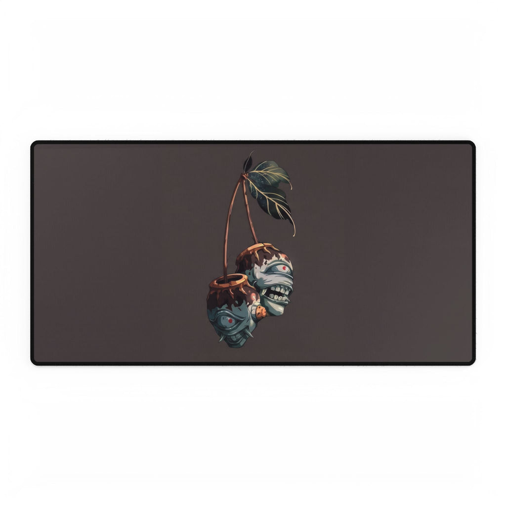 Wilted JJK Blue Roses Desk Mat | Dark Botanical Mousepad