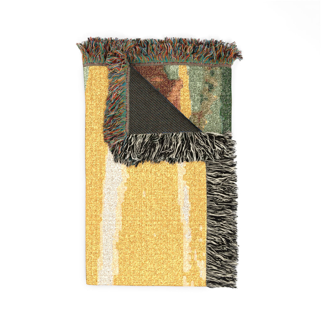 Yosh-i Coastal Sunset Scene Woven Blanket | Scenic Throw