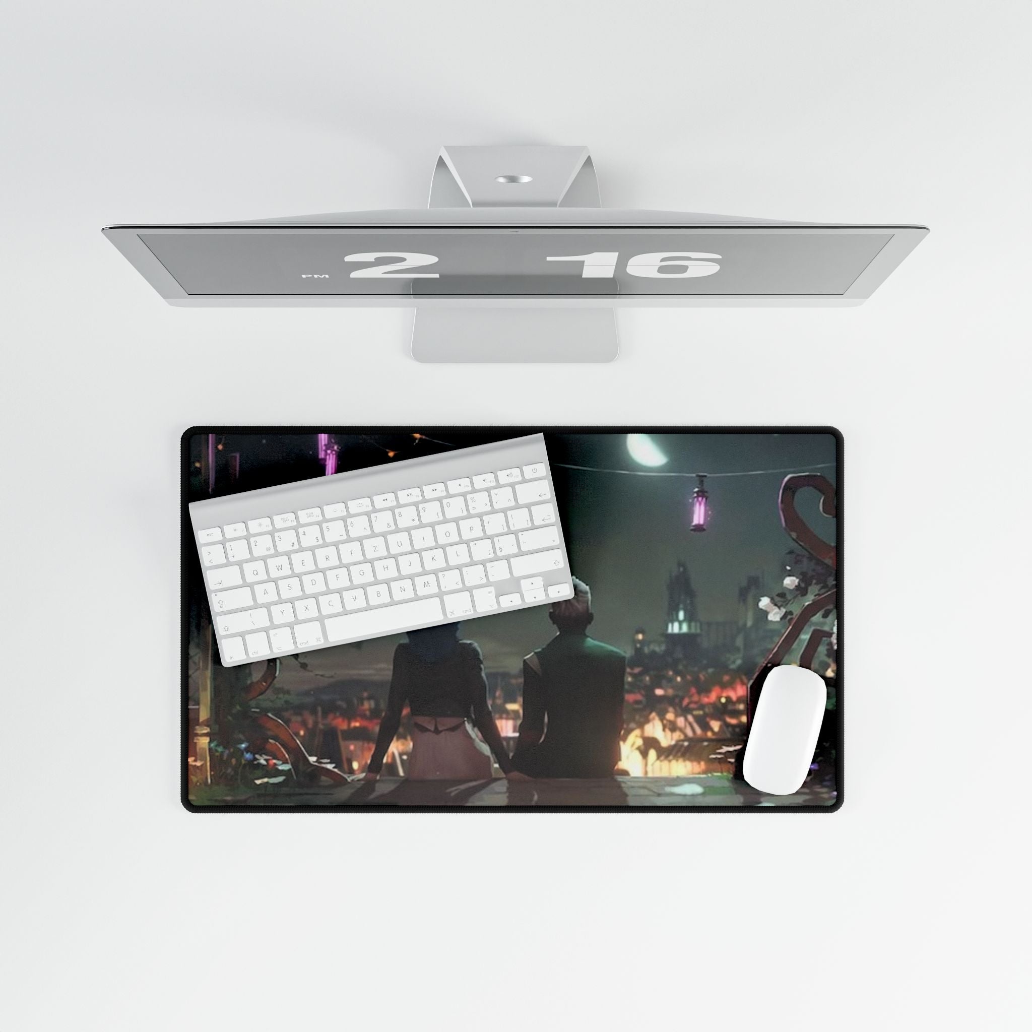 League of Legends Arcane Jinx & Ekko Desk Mat | XL Gaming Mouse Pad, 3 Sizes