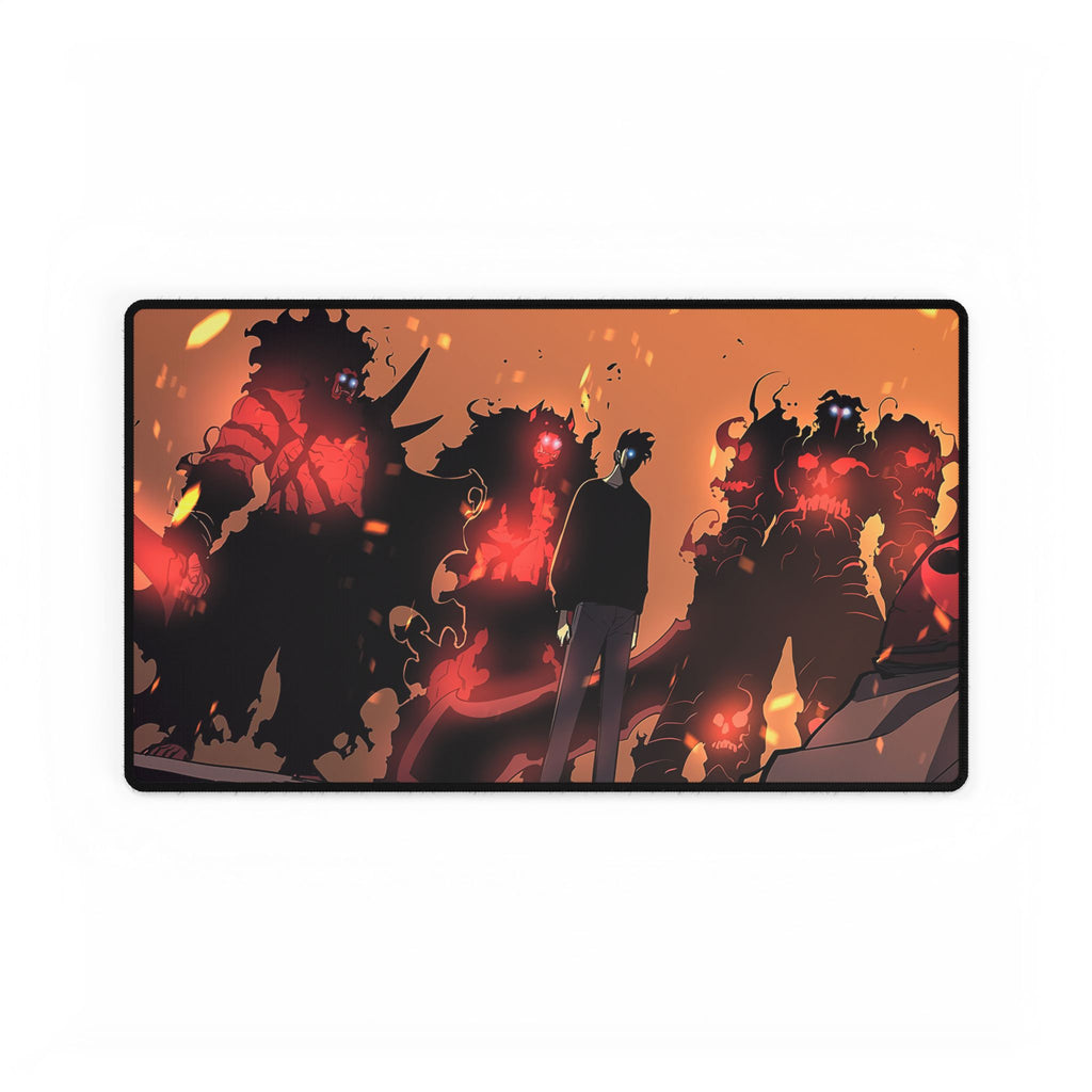 Solo Leveling Anime Desk Mat | XL Non-Slip Gaming Mouse Pad, Gamer Gift