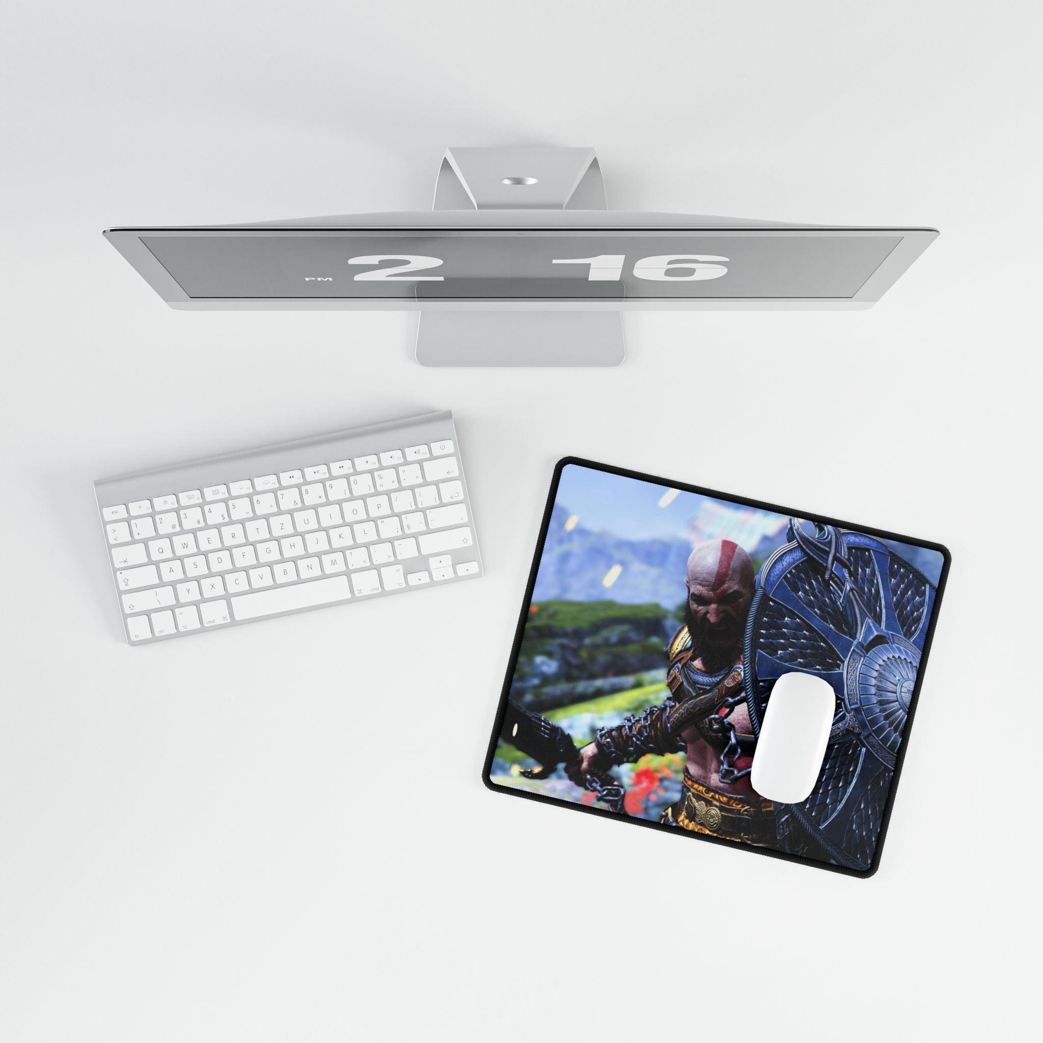 Kratos God of War Ragnarok Desk Mat | XL Gaming Mouse Pad, Gamer Gift