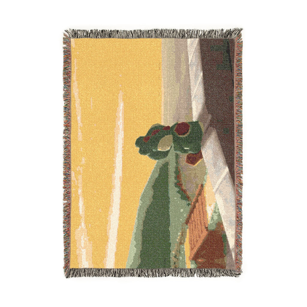 Yosh-i Coastal Sunset Scene Woven Blanket | Scenic Throw