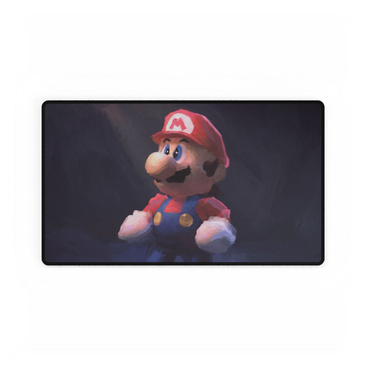 Plush Mario Character Desk Mat | Gaming Mouse Pad