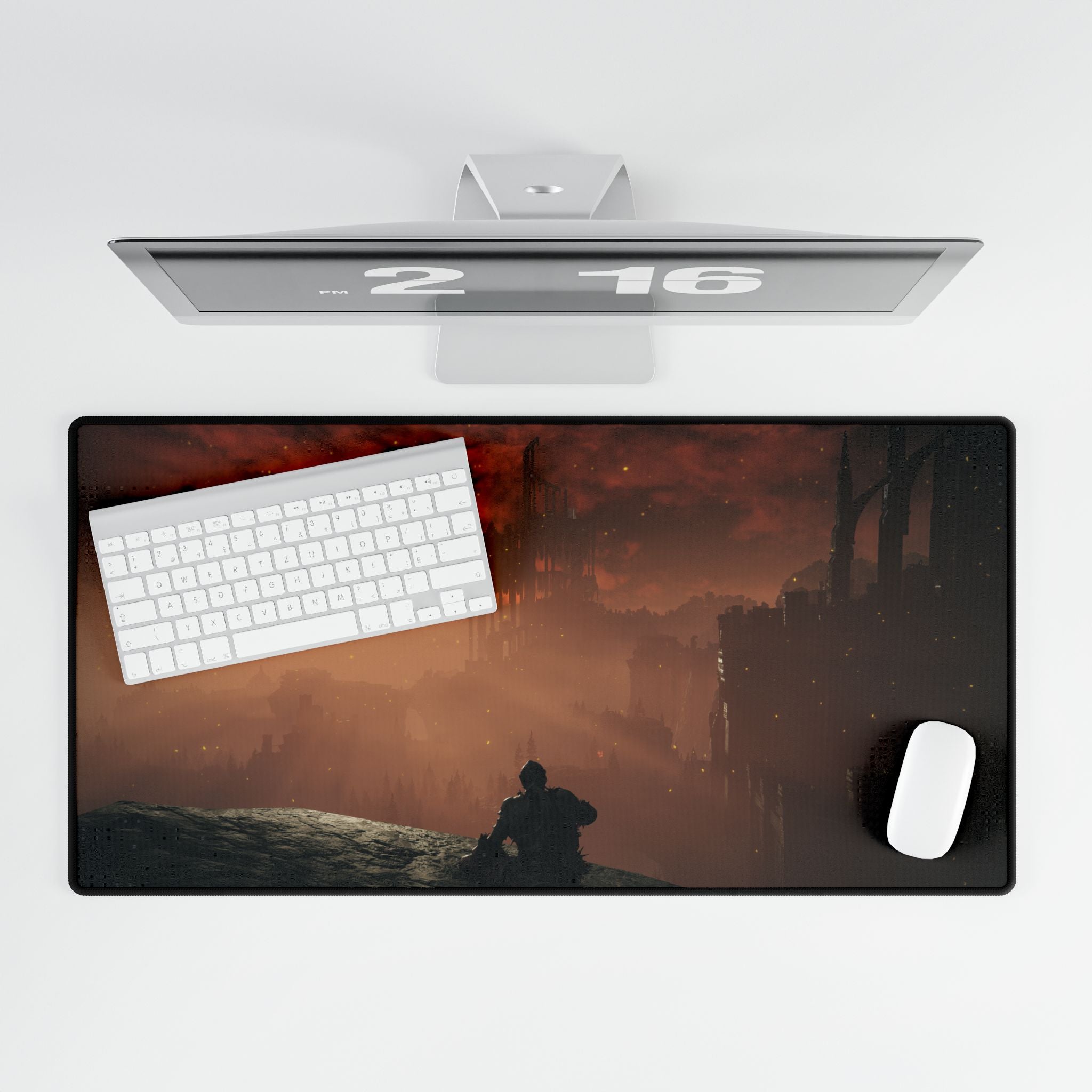 Elden Ring Landscape Desk Mat | XL Gaming Desk Pad, Gamer Gift