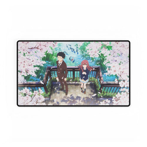 A Silent Voice Shouya & Shouko Desk Mat | XL Anime Gaming Mouse Pad, Non-Slip