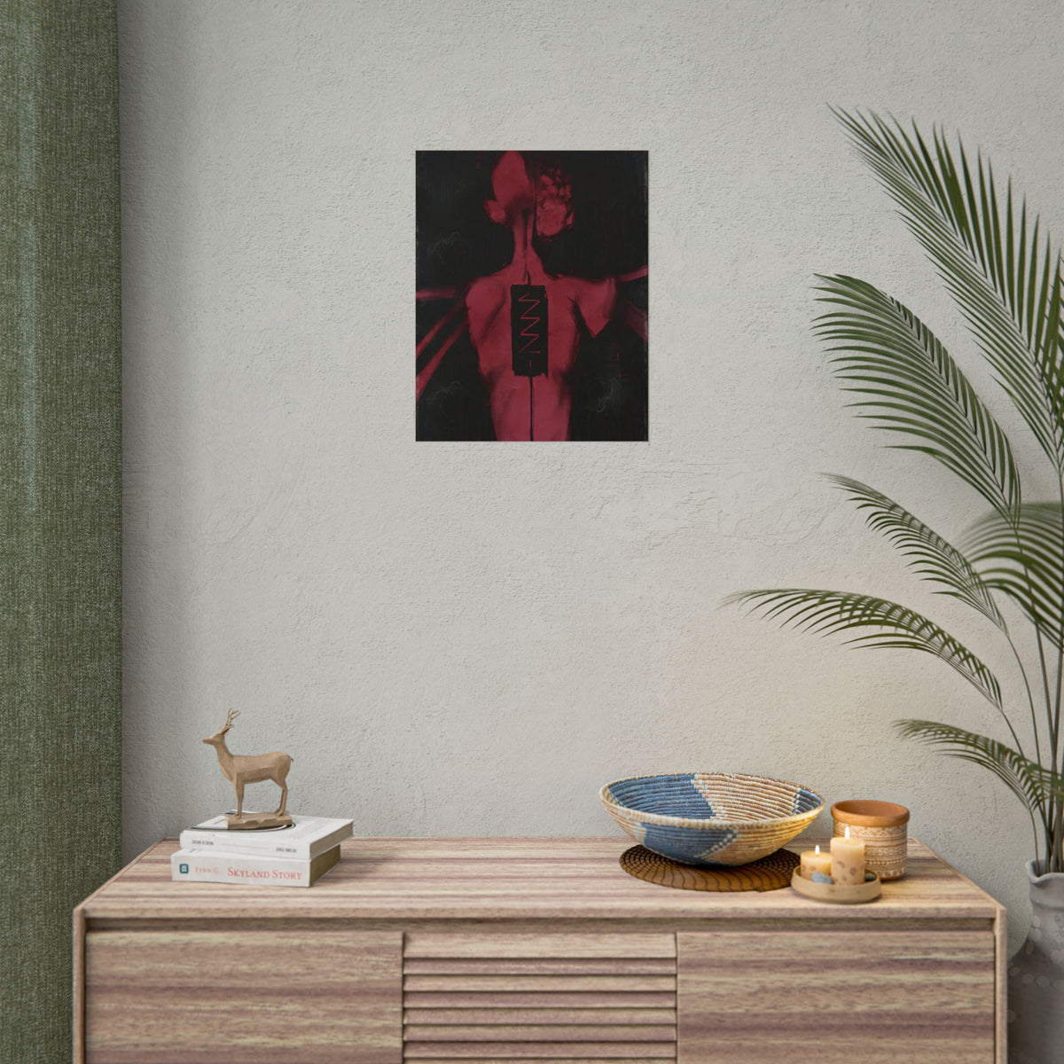 Disco Elysium Electrochemistry Rolled Poster | Electrochemistry Skill Poster | Revachol Gaming Decor | RPG Inspired Wall Art